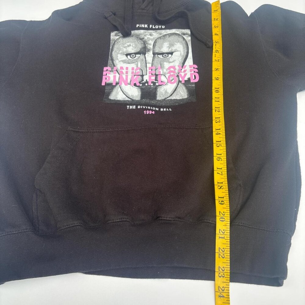 Pink Floyd Hoodie Mens M Black 1994 Division Bell Reprint - Picture 5 of 6